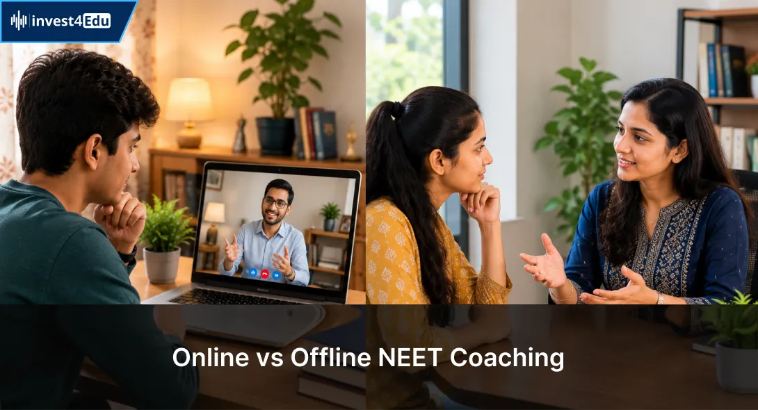 Online vs Offline NEET Coaching, What Works Better